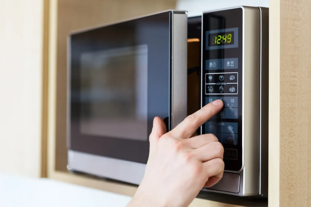 microwave fire safety