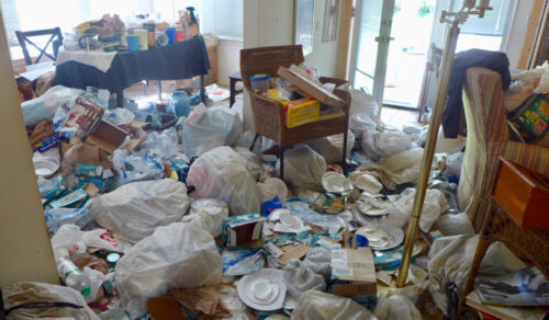It's important to practice compassion when dealing with hoarding.